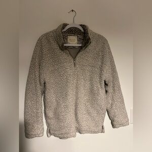 Altar'd State Gray Sherpa Jacket